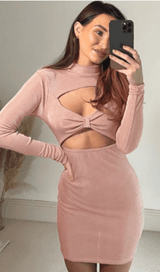 Hollow knotted dress styleofcb 