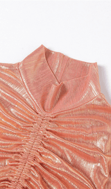 Hollow pleated dress styleofcb 