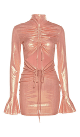 Hollow pleated dress styleofcb 