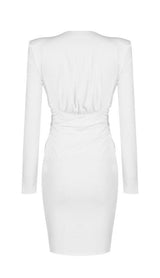 Long sleeve slim blazer dress styleofcb 