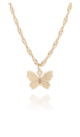 Metal Butterfly Tassel Pendant styleofcb GOLD Butterrfly Necklaces 