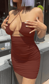 Muti- Ways Hollow strap dress