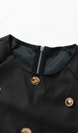 Navel leisure leather suit Dresses styleofcb 