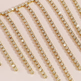 TASSEL AND DIAMOND CHEST CHAIN IN GOLD blingmyfriend 