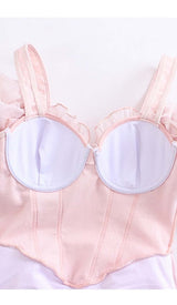 OFF THE SHOULDER BOUFFANT SWIMSUIT DRESS styleofcb 