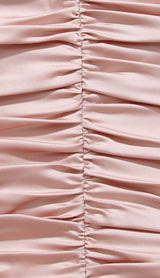 RUCHED MINI DRESS IN PINK styleofcb 