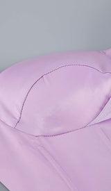 RUFFLED CORSET MINI DRESS IN PURPLE DRESS STYLE OF CB 
