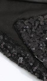 SEQUINS MIDI DRESS IN BLACK Dresses styleofcb 