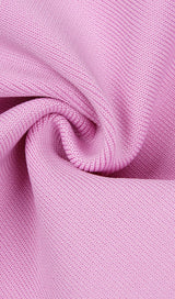 STRAPLESS BANDAGE MINI DRESS IN PINK Dresses styleofcb 