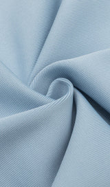 TASSEL BANDAGE MIDI DRESS IN LIGHT BLUE DRESS STYLE OF CB 