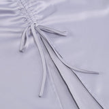 MINK SATIN SWEETHEART NECK CORSET FRONT SPLIT MAXI DRESS DRESS styleofcb 