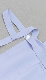 STRAPPY BANDAGE MINI DRESS IN BLUE styleofcb 
