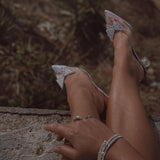 SECRET CRYSTAL BUTTERFLY BROOCH HEELS Shoes styleofcb 